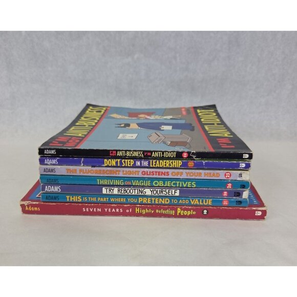 Dilbert Books Comics By Scott Adams Lot of 7 Office Humour 1997-08 Paperback - Picture 2 of 16